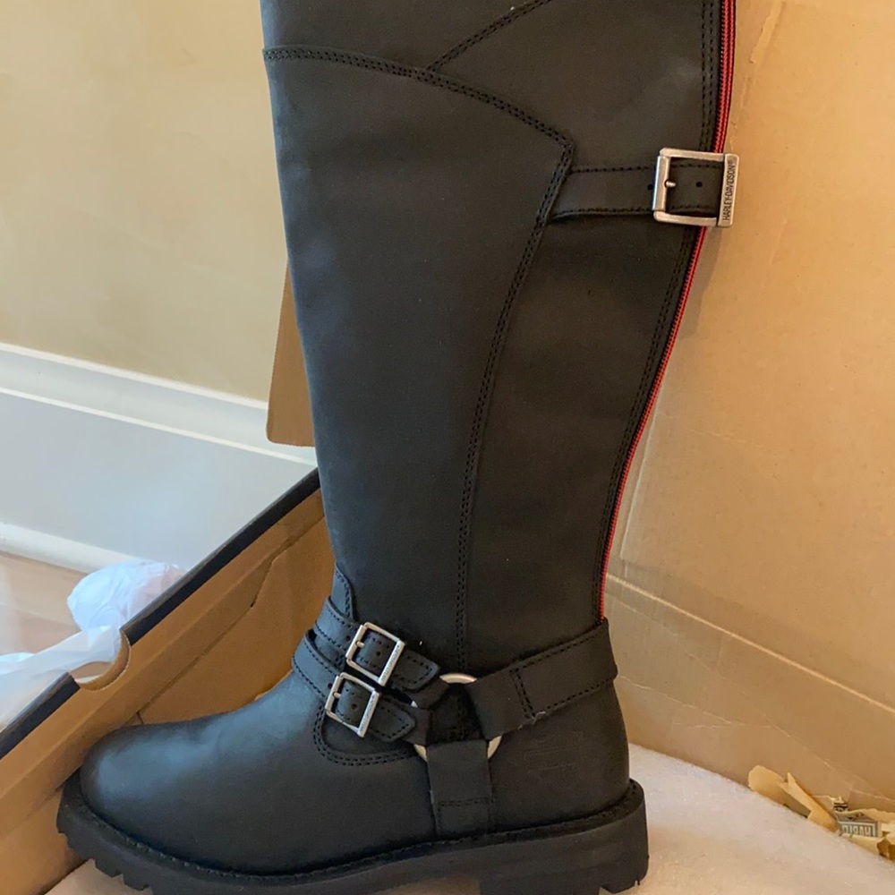 Harley Davidson knee boots